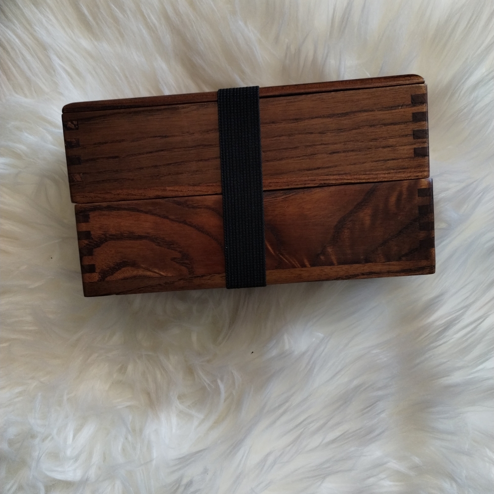Bento Box  with Black Strap